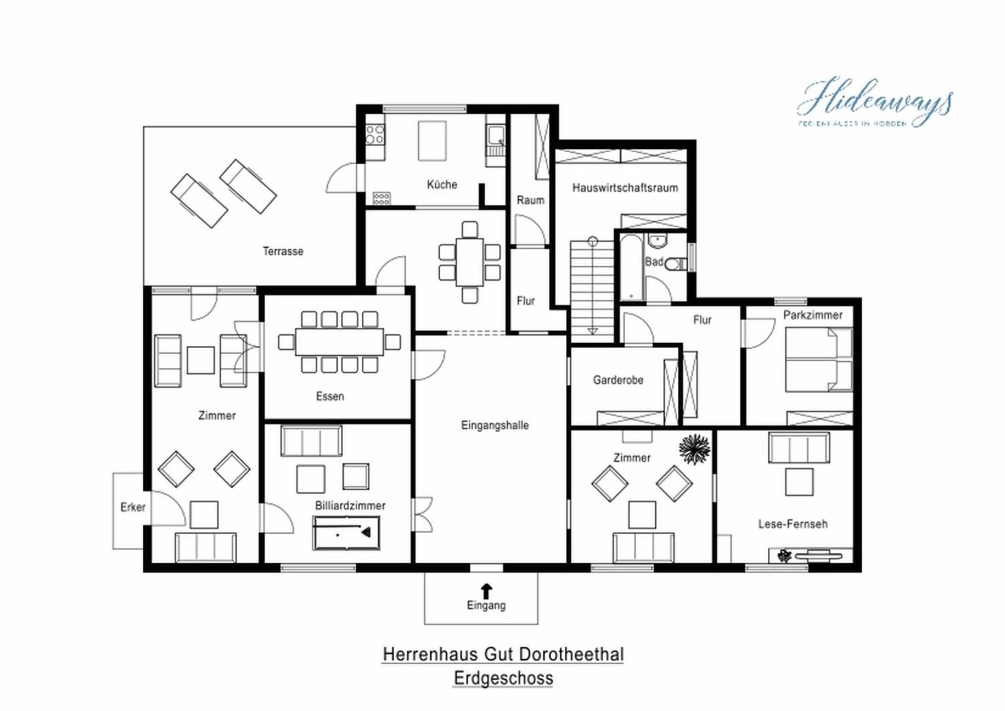 Herrenhaus Gut Dorotheenthal Damp Esterno foto